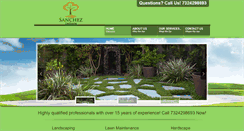 Desktop Screenshot of landscapingmonroetownship.com