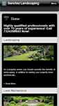 Mobile Screenshot of landscapingmonroetownship.com