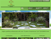 Tablet Screenshot of landscapingmonroetownship.com